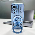 Oppo F25 Pro 5G Rich Manifestation Reflective Fidget Rotating Back Case