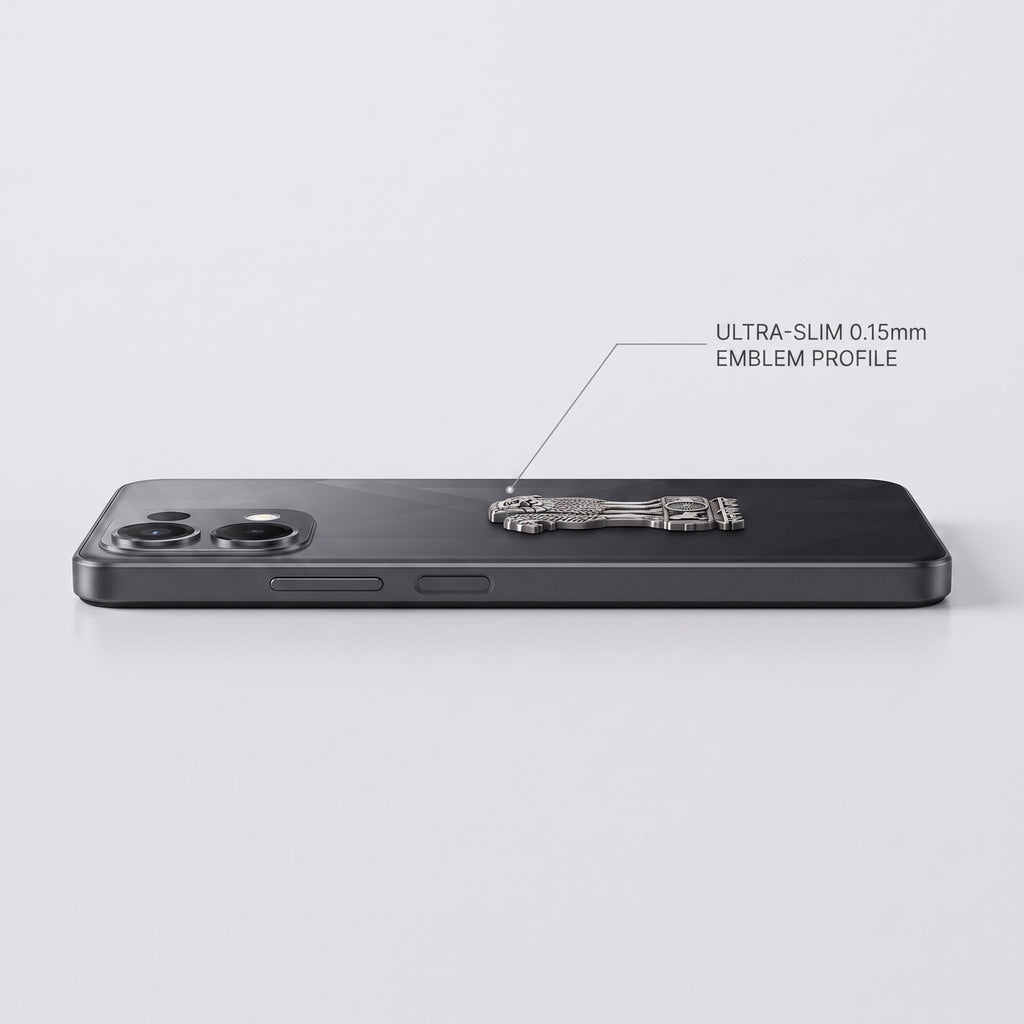 Oppo K13 5G Compatible Satyamev Jayate 3D Metal Emblem Sticker