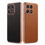 Motorola Edge 70 Pro 5G Gold Electroplated Carbon Fiber Texture Case