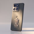 Motorola Edge 70 5G Compatible Satyamev Jayate 3D Metal Emblem Sticker