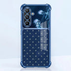 Samsung Galaxy A36 5G Galaxy Stars Dual-Tone Transparent Blue Airbags Case