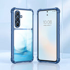 Samsung Galaxy A36 5G Crystal Blue Dual-Tone Transparent Blue Airbags Case