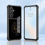 Samsung Galaxy A36 5G Infinity Manifestation Dual-Tone Transparent Black Airbags Case