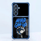 Samsung Galaxy A36 5G Naver Give Up Dual-Tone Transparent Blue Airbags Case