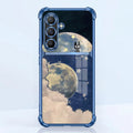 Samsung Galaxy A36 5G Moonlight Galaxy Dual-Tone Transparent Blue Airbags Case