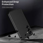 Samsung Galaxy S24 FE 5G Smart Side Window Flip Leather Case
