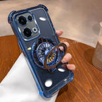 Oppo Reno 13 5G Premium Stress Buster Wheel Rotating Shockproof Airbags Case