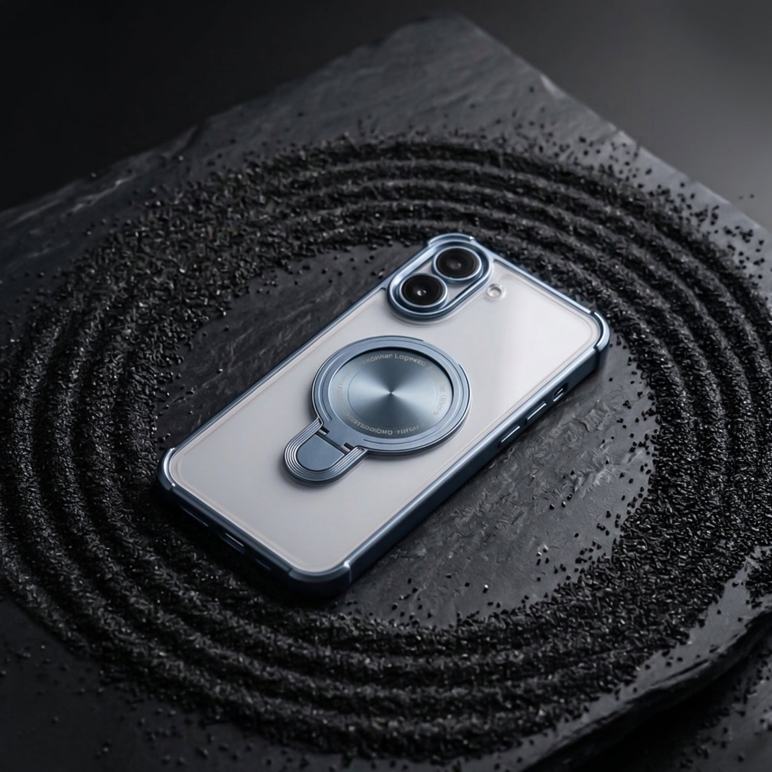 OnePlus Nord CE5 5G Luxury Four Corner Invincible Bracket Ring Stand Case