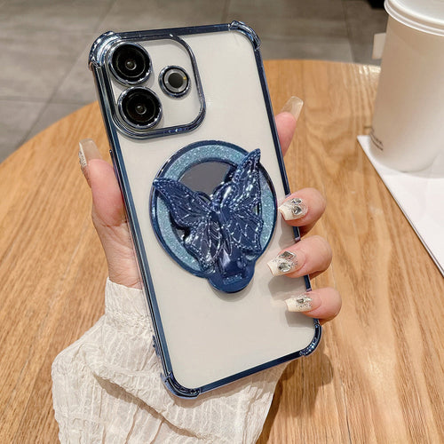Oppo A5 Pro 5G Premium Butterfly Stand Airbags Case
