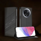 Oppo F27 Pro+ 5G Retro PU Leather Magnetic Wallet Flip Case with Charm Strap