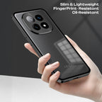 Oppo F29 Pro 5G Aluminium Metal Bumper Shield Transparent Back Case