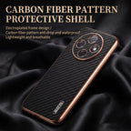 Oppo F31 Pro 5G Gold Electroplated Carbon Fiber Texture Case