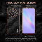 Oppo F31 Pro 5G Gold Electroplated Carbon Fiber Texture Case