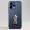 Oppo Reno 15 5G Compatible Satyamev Jayate 3D Metal Emblem Sticker