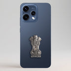 Oppo Reno 15 5G Compatible Satyamev Jayate 3D Metal Emblem Sticker