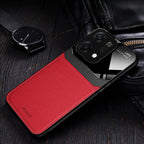 Oppo Reno 14 5G Premium Leather Lens Protective Case