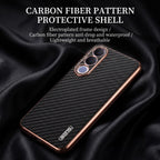 Vivo V70 FE 5G Gold Electroplated Carbon Fiber Texture Case