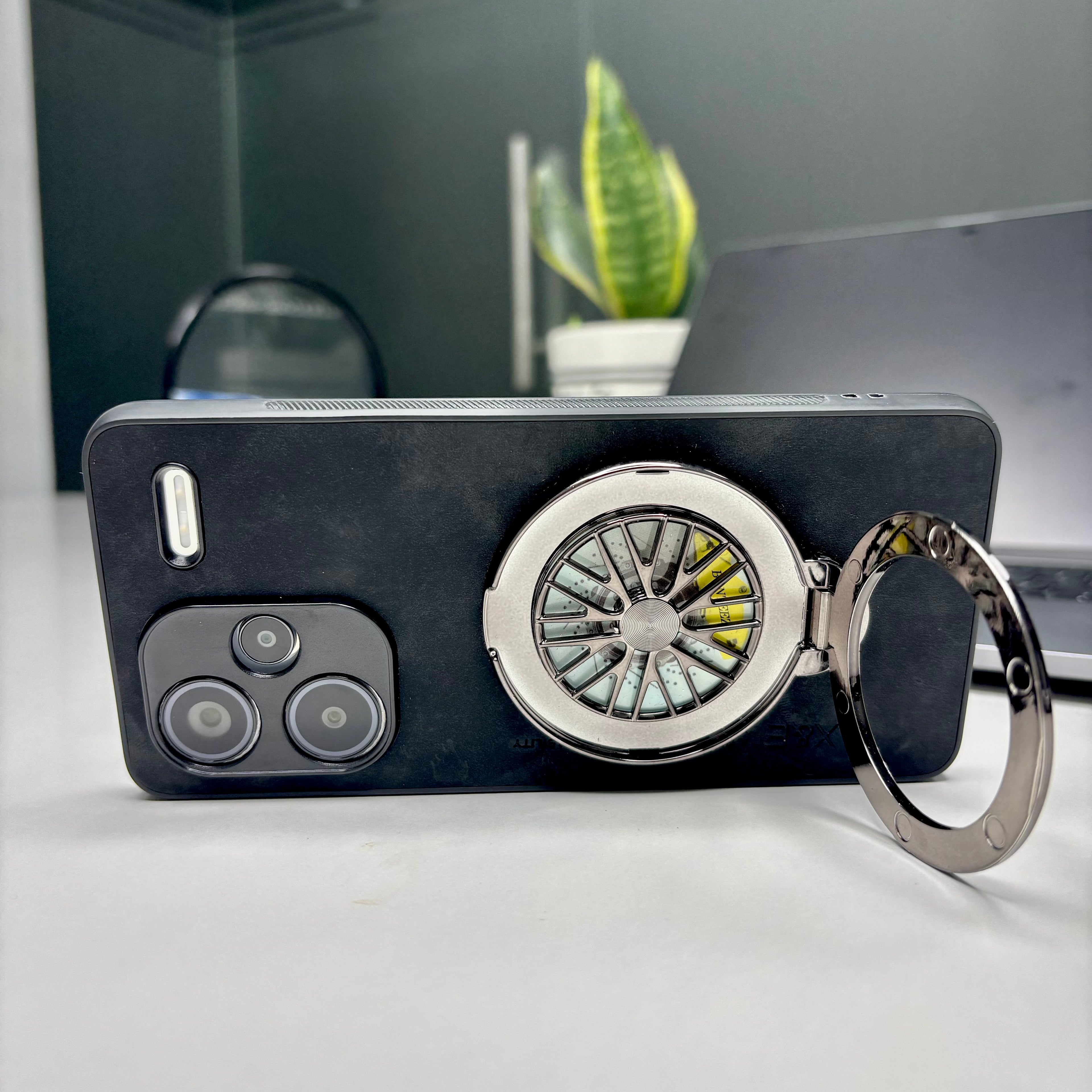 Redmi Note 13 Pro+ 5G Best Selling Stress Buster Wheel Comfortable Touch Sheepskin Scratch Resistant Back Case