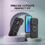 Oppo Reno 16 5G Luxury Magnetic Ring Stand Armor Case