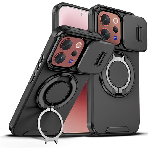 Vivo V70 5G Luxury Magnetic Ring Stand Armor Case