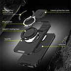 Vivo V70 5G Luxury Magnetic Ring Stand Armor Case