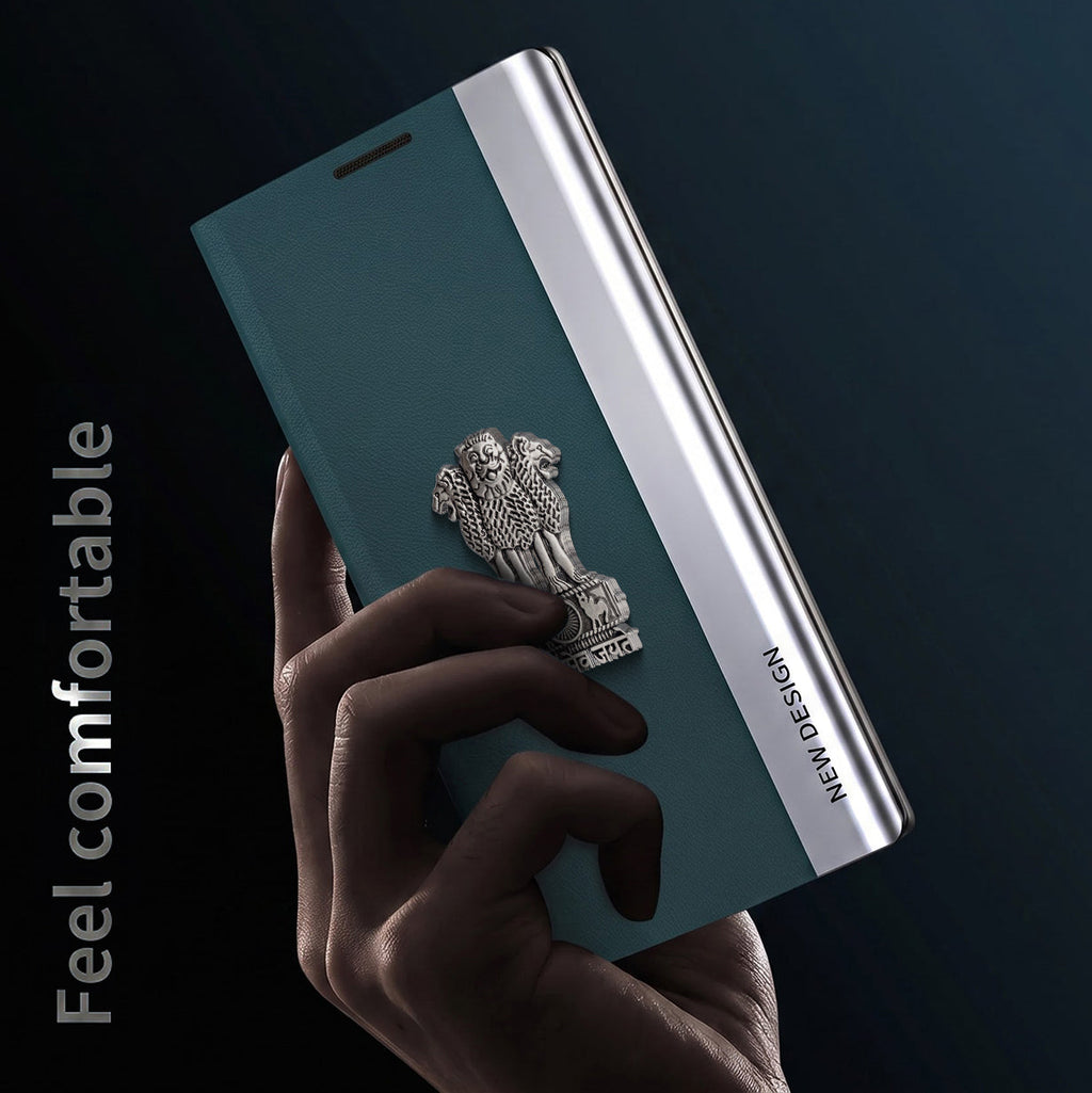 Oppo Reno 15 Pro Mini 5G Satyamev Jayate Flip Leather Case
