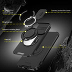 Vivo V70 FE 5G Luxury Magnetic Ring Stand Armor Case