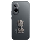 Vivo T5 Pro 5G Compatible Satyamev Jayate 3D Metal Emblem Sticker