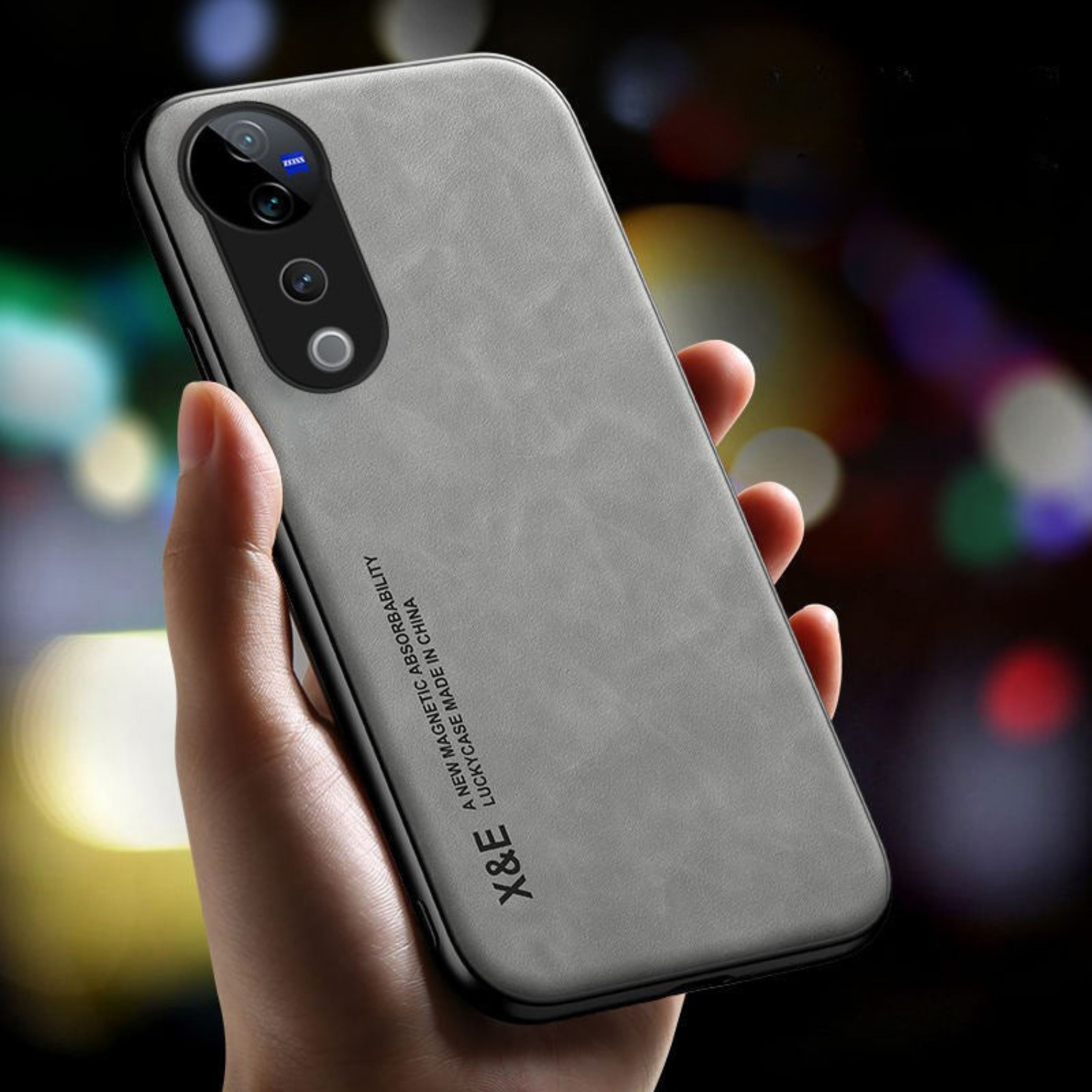 Vivo V40 leather case