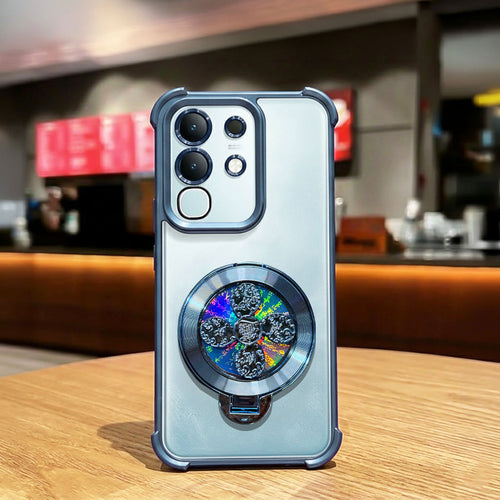 Vivo T4x 5G Reflective Fidget Rotating Airbag Case
