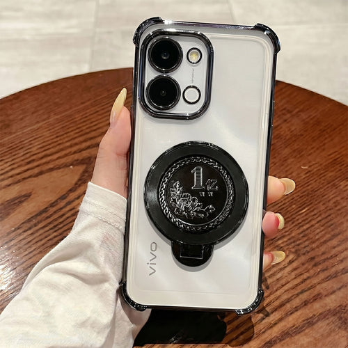 Vivo T5x 5G Premium Billion Wheel Rotating Shockproof Airbags Case