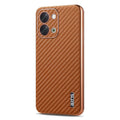 Vivo T5X 5G Gold Electroplated Carbon Fiber Texture Case