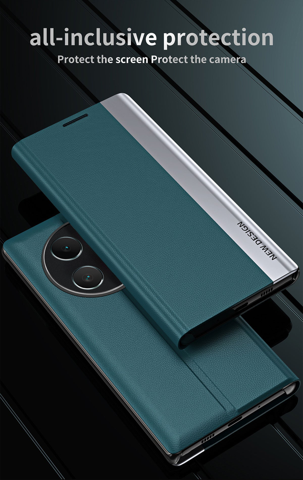 Vivo V30e 5G Flip Leather Case