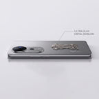 Vivo V40 Pro 5G Compatible Satyamev Jayate 3D Metal Emblem Sticker