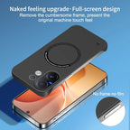 Vivo V60 5G Frameless Magnetic Wireless Charging Case — Ultra-Slim Clear MagSafe Compatible Cover
