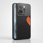 Vivo V70 5G Carbon Fiber Heat Dissipation Leather Hybrid Phone Case