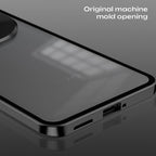 Vivo X200 Pro 5G Aluminium Metal Bumper Shield Transparent Back Case