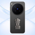 Vivo X300 Pro 5G Compatible Satyamev Jayate 3D Metal Emblem Sticker