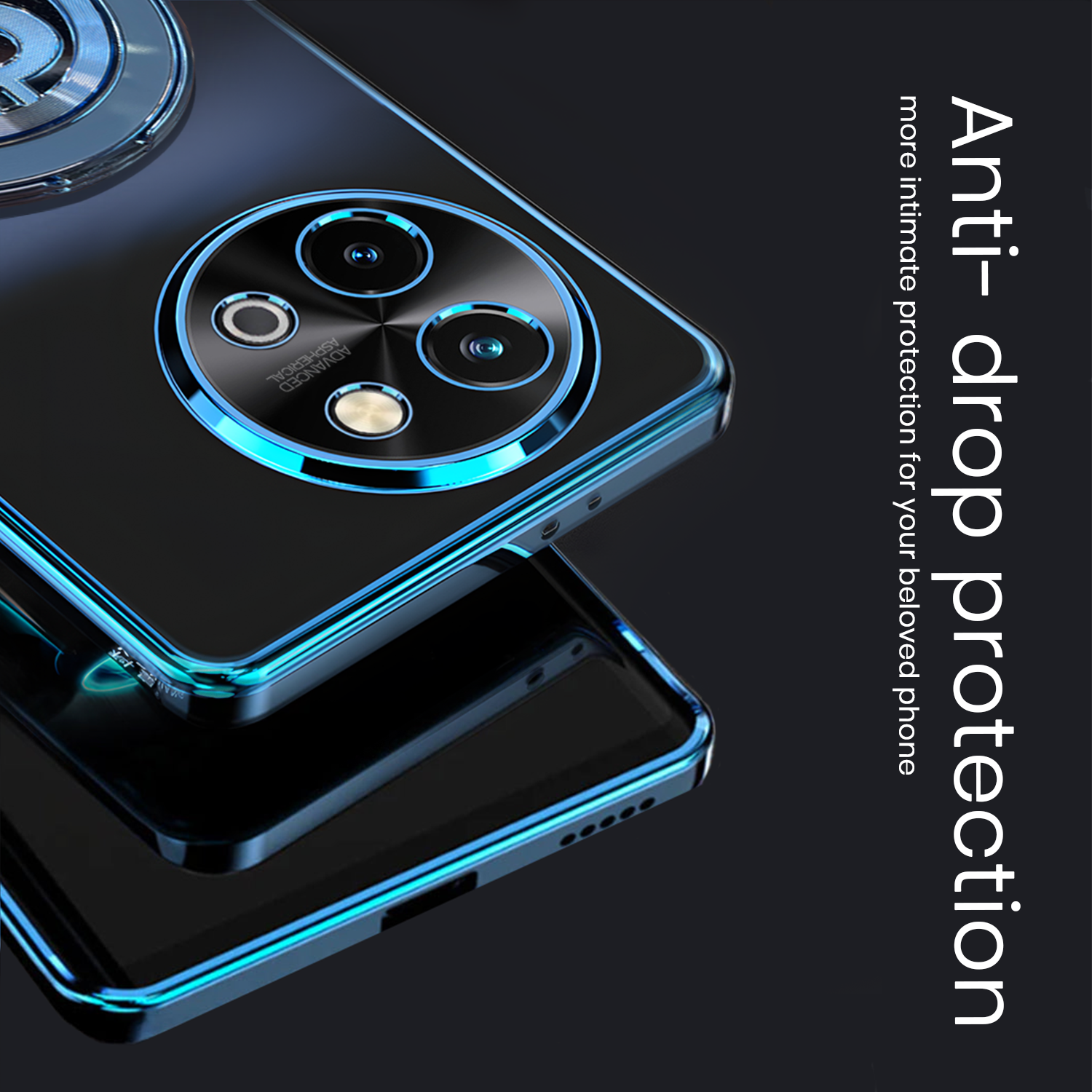 Vivo Y58 5G Electroplating Dollar Case
