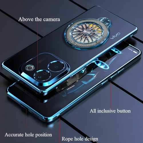 Vivo T3 Pro 5G Ferrari Wheel Electroplating Case