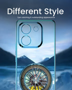 Sleek electroplated case for Vivo T3 Pro 5G with sporty look