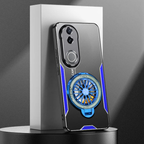 Vivo V50 5G Stress Buster Wheel Aluminium Metal Scratch Resistant Back Case