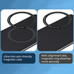 Vivo V50 5G Frameless Magnetic Wireless Charging Case — Ultra-Slim Clear MagSafe Compatible Cover