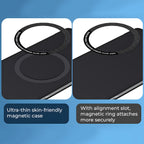 Vivo V50 5G Frameless Magnetic Wireless Charging Case — Ultra-Slim Clear MagSafe Compatible Cover