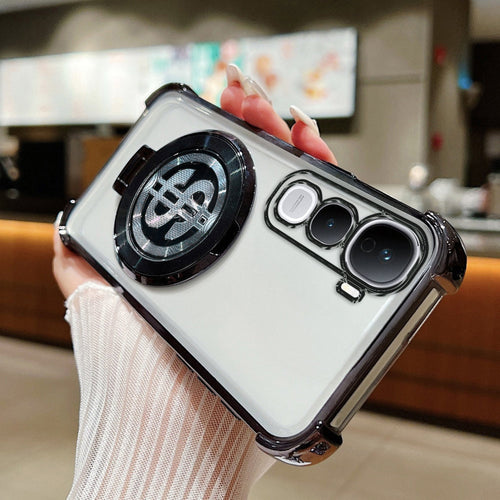 Vivo Y400 Pro 5G Four Corner Airbags 100% Original Astro Money Magnet Rotating Dollar Case