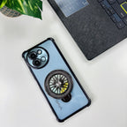 Vivo Y58 5G Premium Stress Buster Wheel Rotating Shockproof Airbags Case