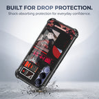 Vivo V70 FE 5G  Dark Samurai Airbags Printed Back Case