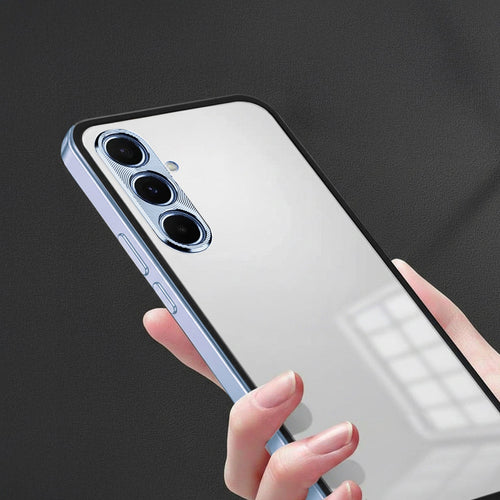 Samsung Galaxy A56 5G Aluminium Metal Bumper Shield Transparent Back Case