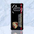 Nothing Phone 3a 5G Premium Porsche Logo Black Airbags Printed Back Case