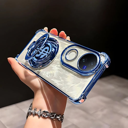 Vivo V50e 5G Four Corner Airbags 100% Original Astro Money Magnet Rotating Dollar Case
